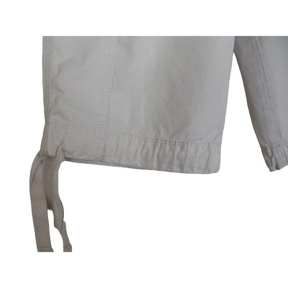 a.n.a. Bermuda Shorts 6 x 11" Inseam low rise khaki beige chino 100% cotton - Picture 6 of 11